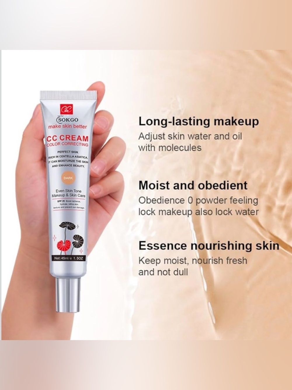Korean Beauty CC Cream Color Correcting - Light - Picture 2 of 7